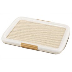 bonbi I Love Pet 中型和大型網狀狗廁所, 白色的