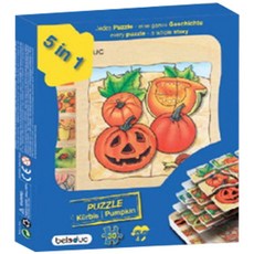 beleduc 自然觀察層拼圖南瓜故事, 30 件, 30件, 1個