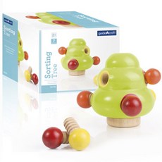 guide craft 木工螺絲車削木頭 7pcs, 混色