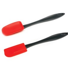 lieto 矽膠可分離炒勺+鍋鏟組, 紅色