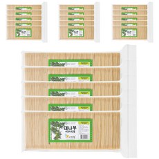 Living Well 竹製牙籤 補充包, 2000入, 4個