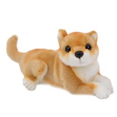 Hansato Toy No.7017 柴犬毛絨玩具, 17厘米, 混色