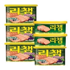 동원 리챔 와인숙성 햄통조림 200g x 4p + 리챔 오리지널 햄통조림 120g x 2p, 1세트