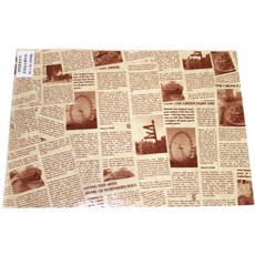 eHome 烘焙 巧克力 新聞紙 棕色羊皮紙, 250件, 1個