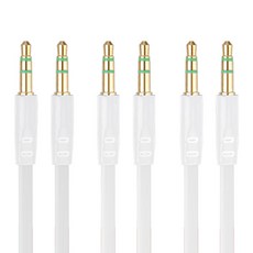 Kalron 高端立體聲網路線 3入, 白色, APC-A03