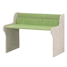 퓨저 아이생각 둘로 책상, 잎새그린