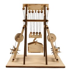 YoungModeler 英工房 DIY舉重機組裝套件, YM401, 單一選項, 1個, 單品