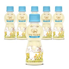 베비언스 산양 액상분유 1단계 0-6개월 180ml, 6개입, 1개