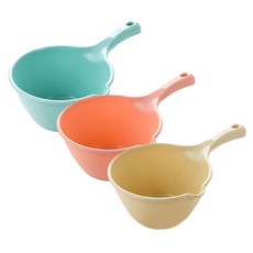 RIVER-GREEN 長嘴水瓢3入組, 藍色, 粉紅色, 黃色, 1套