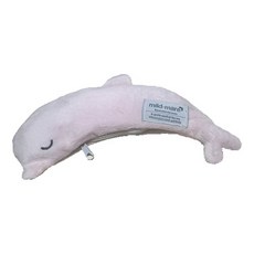 粉色海豚造型冷熱兩用眼罩, 1個裝, 1個