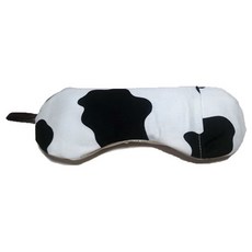 Made in Japan圖案熱敷冷敷睡眠眼罩 奶牛紋, 1個裝, 1個