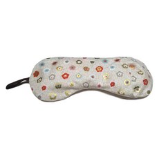 日本產冷熱兩用花朵圖案眼罩, 1個裝, 1個