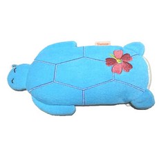 烏龜三劍客冰熱睡眠眼罩 藍色, 1個裝, 1個