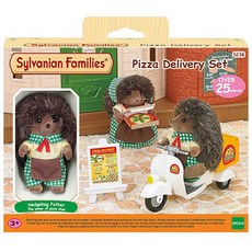 실바니안패밀리 맛있는 피자 배달 완구 세트, 1개