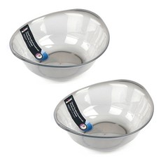 River Green線條洗臉盆 中, 黑色的, 2件