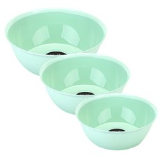 River Green兩格洗臉盆 小+中+大, 綠色, 1套