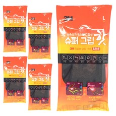 3M Super Grip 冷熱手套混合黑色, 5件