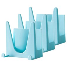 비케이 냄비뚜껑 주방용품 걸이, 블루, 3개