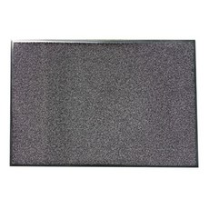 Gootssen Global 精心製作玄關邊條地墊, 灰色, 1個