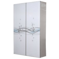 Bubble 3 浴室櫃, 1個, 白色