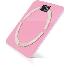 브이펄스 스마트 체중계 Fit-Coach Scale, 핑크, 1개