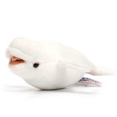 HANSA TOY 動物玩偶 6651 白鯨 Whale Beluga, 8cm, 白色