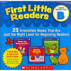 [해외도서] First Little Readers : Guided Reading Level B : 25 Irresistible Books That Are Just the Right Level for Beginning Readers, Scholastic
