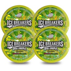 롯데 아이스브레이커스 워터멜론&레몬에이드향, 42g, 4개