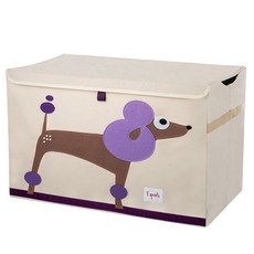 3스프라우츠 장난감 정리함 토이 체스트, 푸들, 1개