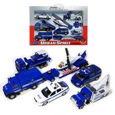 世界配送6p警車綜合套組, 混色