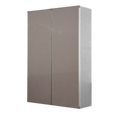 기프트캔 헤어 라인 실버 욕실장, 혼합 색상, 1개