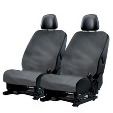 PAVONI 汽車前座防水座椅套, 2個, 單一顏色