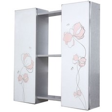 기프트캔 PS 아모르800 욕실장, 실버, 1개