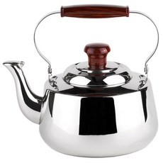 kocaco 木質提把不鏽鋼笛音壺, 7L, 1個