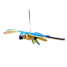 한사토이 동물인형 3459 청금강앵무 2호 Flying Blue＆Yellow Macaw, 63cm, 노랑색, 1개