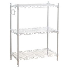 KAZT 金屬層架收納櫃 3層 750, 白色