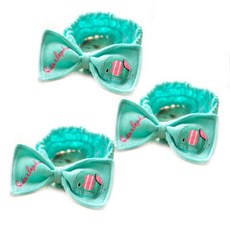 BLOCK MART 洗臉髮帶, 綠色大象, 3個