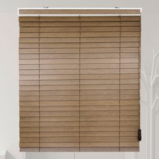 ID百葉窗 高級系列 4色印刷 梧桐木 原木 木質百葉窗 2544