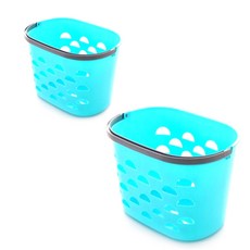 River Green多功能沐浴籃 藍色, 2件