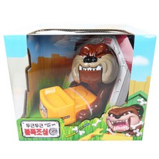 두근두근 불독조심 룰렛 완구, 혼합 색상, 1개