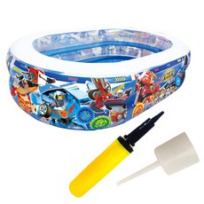 디즈니 에어쿠션풀 140 + 손펌프, 또봇, 1개