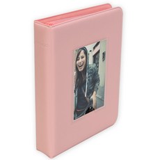 Polaroid Corporation 寶麗來 窗套快照相冊, 粉色的, 64張