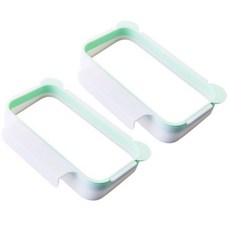 리빙조이 음식물쓰레기 봉투걸이, 그린, 2개입