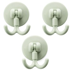 Livingjoy廚房烹飪工具掛勾掛架, 3片, 綠色