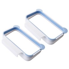 리빙조이 음식물쓰레기 봉투걸이, 블루, 2개입