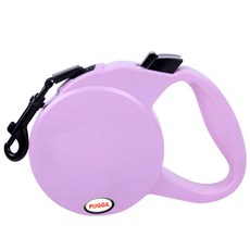 바이셀 애견 리드줄 파스텔 핑크, 1개