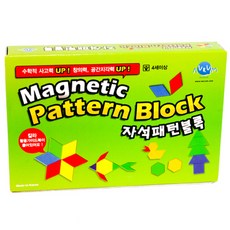 컴퍼니오름 Magnetic Pattern Block 자석 패턴 블록, 혼합 색상, 72피스, 1개