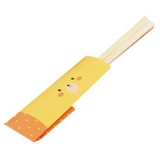 봄91 옐로베어 젓가락집 20p + 젓가락 20p 세트, 1세트