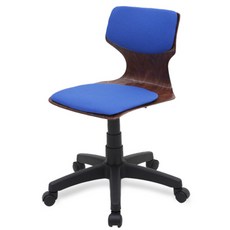 체어포커스 하이팩 인조가죽 회전 의자 CF-507, 블루