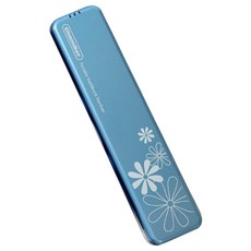 크린챔버 러블리 휴대용 칫솔살균기 UV 코팅 DK-202UV BAT, 블루